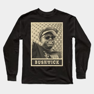 brown cream Bushwick Long Sleeve T-Shirt